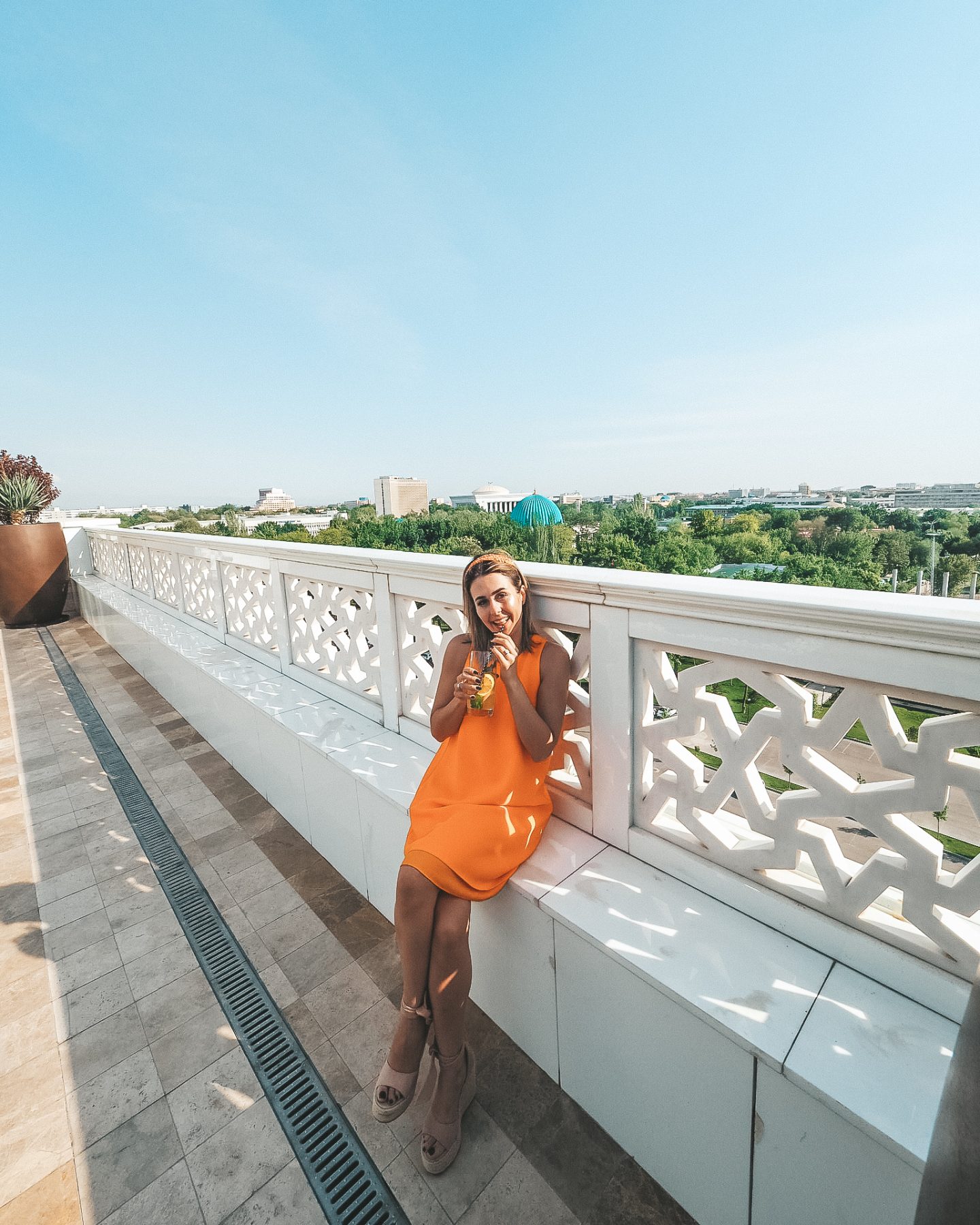 The Rooftop at the Hyatt Regency Tashkent