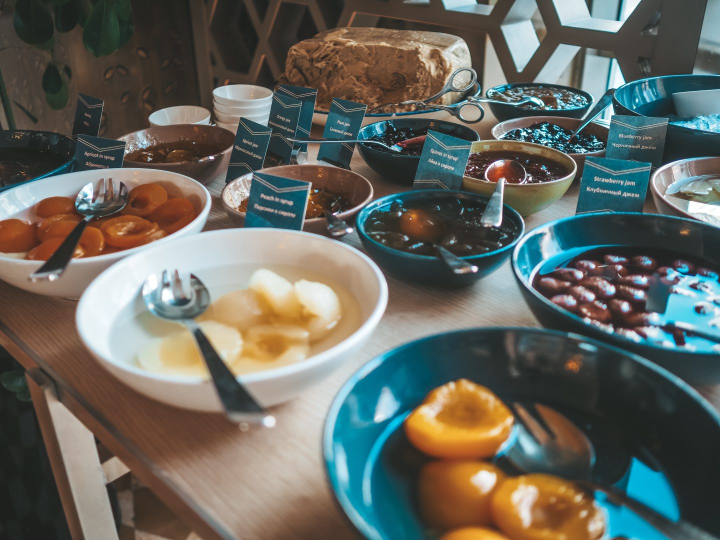 Breakfast at the Hyatt Regency Tashkent