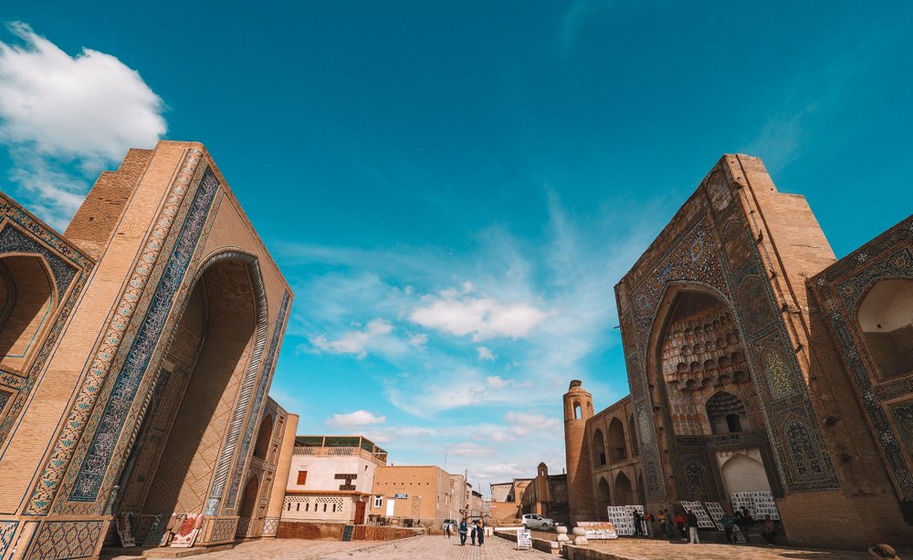 Ulugbeg Madrasah and the Abdulaziz Khan Madrasah