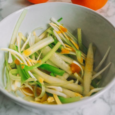 Cucumber and Spring Onion Salad