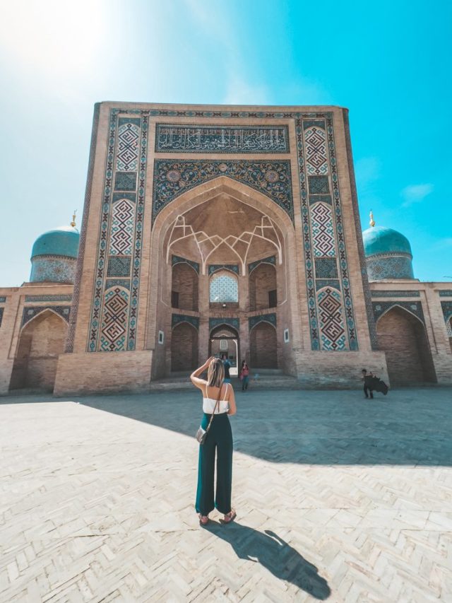 Woman in Tashkent, Uzbekistan