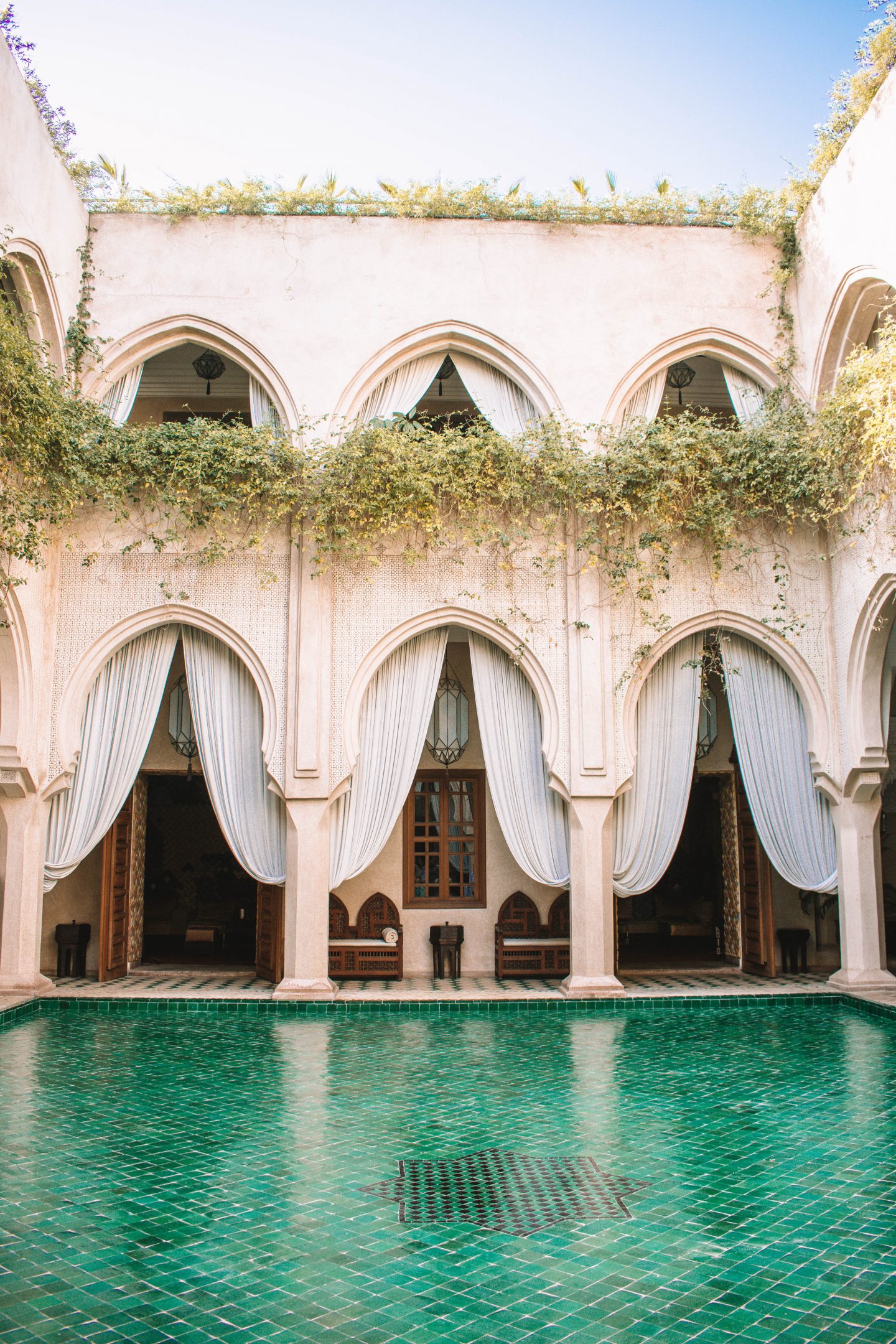 Poolside at Riad Almaha