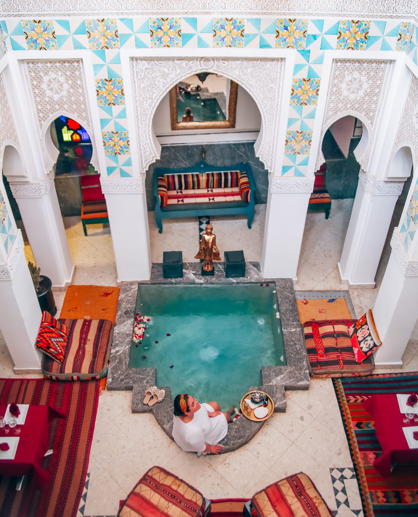 Inside a Riad - Marrakech Itinerary