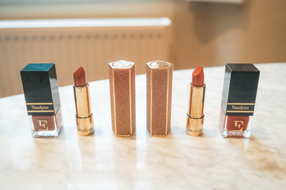 Emolyne Cosmetics - Matching Lipstick and Nail Polish