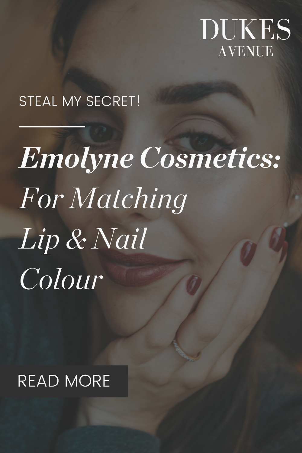 Emolyne: Matching Lipstick and Nail Polish