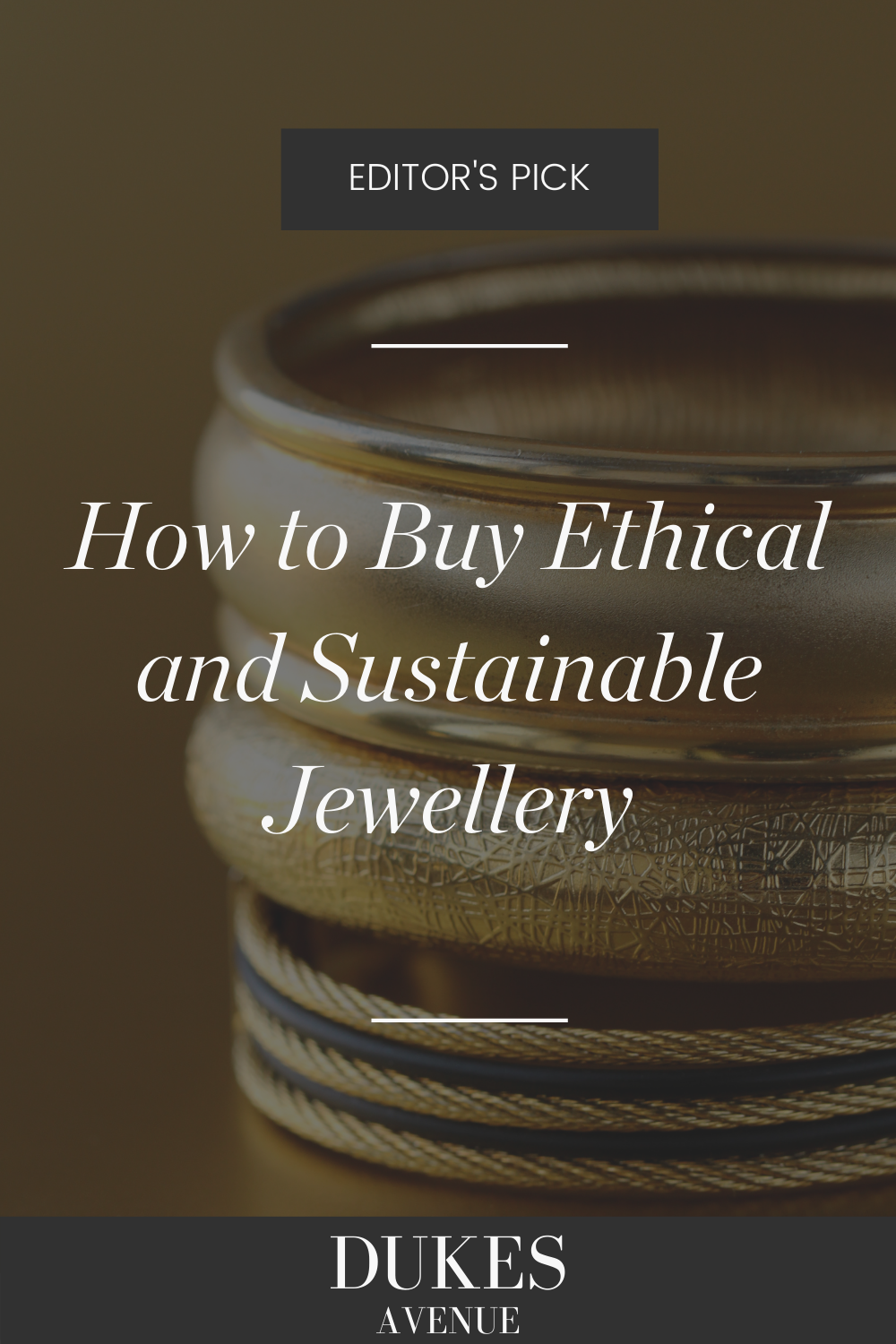 Sustainable Jewellery Brands Pin