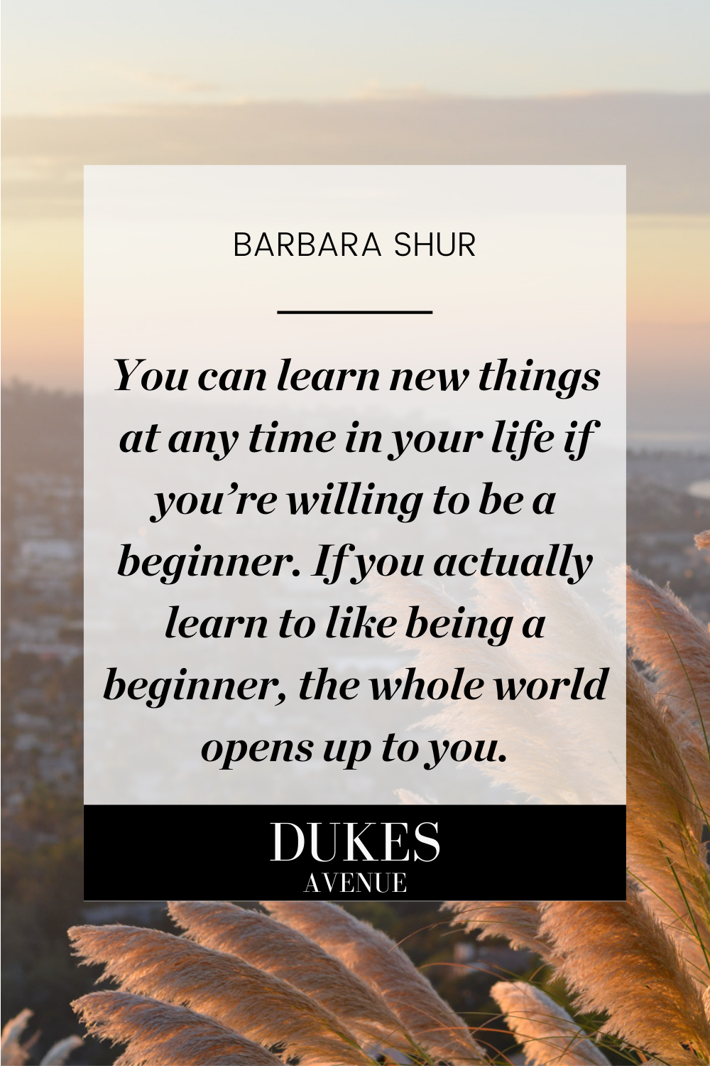 12 Words On New Beginnings & Starting Over