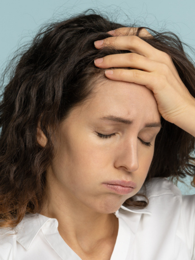 tired and frustrated woman